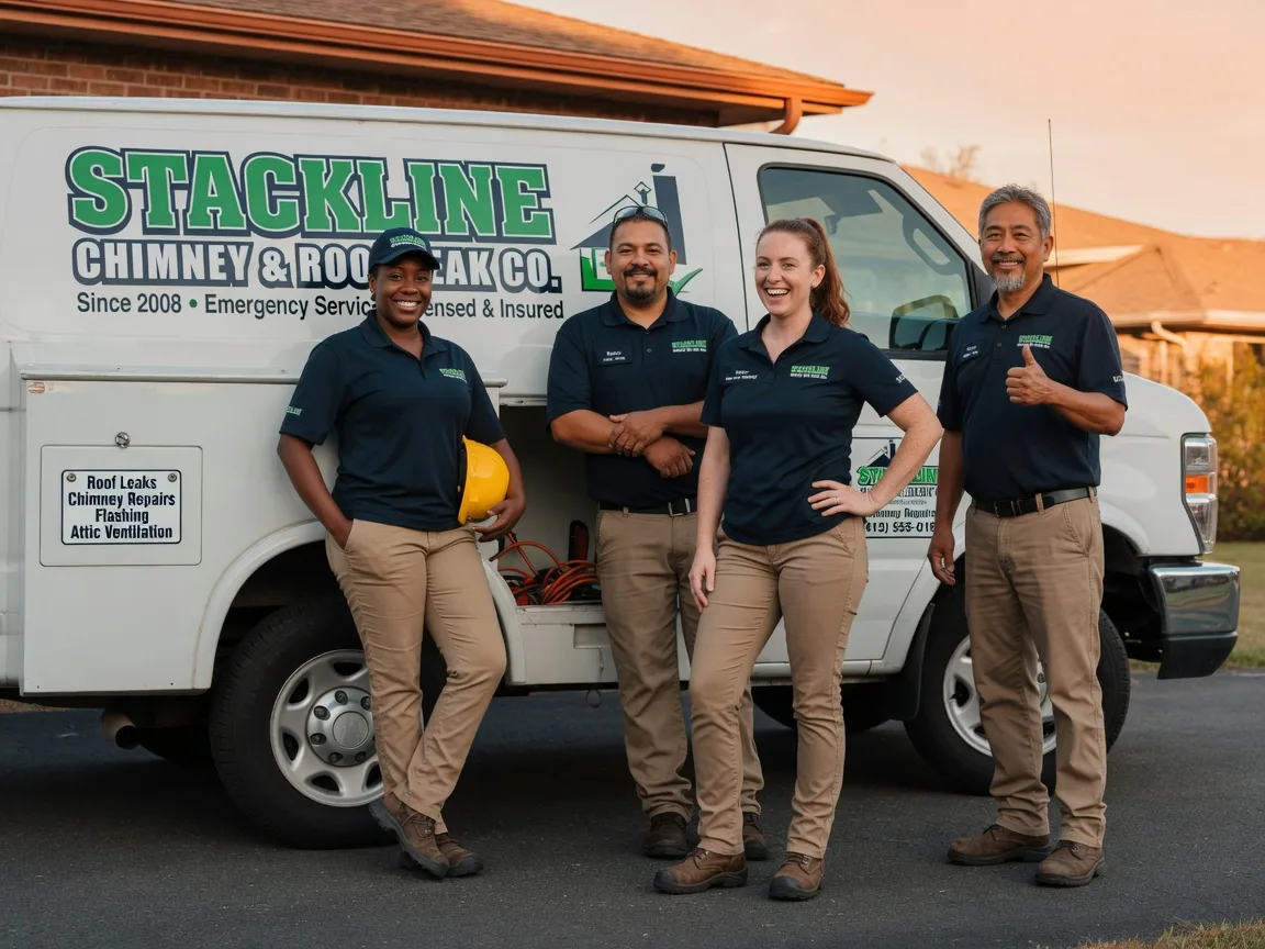 Chimney flashing repair company in Marshall, TX